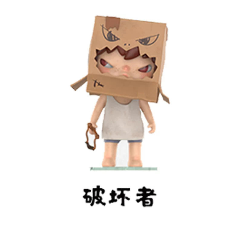 POP MART Bubble Mate Hirono's little makes the bad series blind box hand-to-hand playing ornament gifts