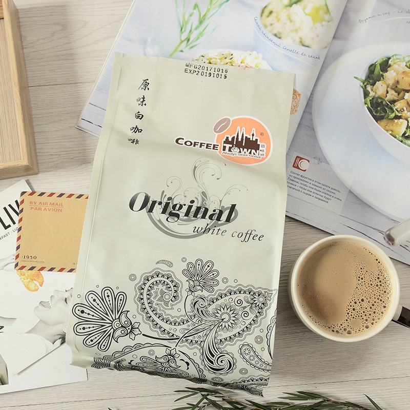 Authentic Malaysian Coffee City White Coffee Original Flavor 3-in-1 Cappuccino Hazelnut Coconut Latte Coffee