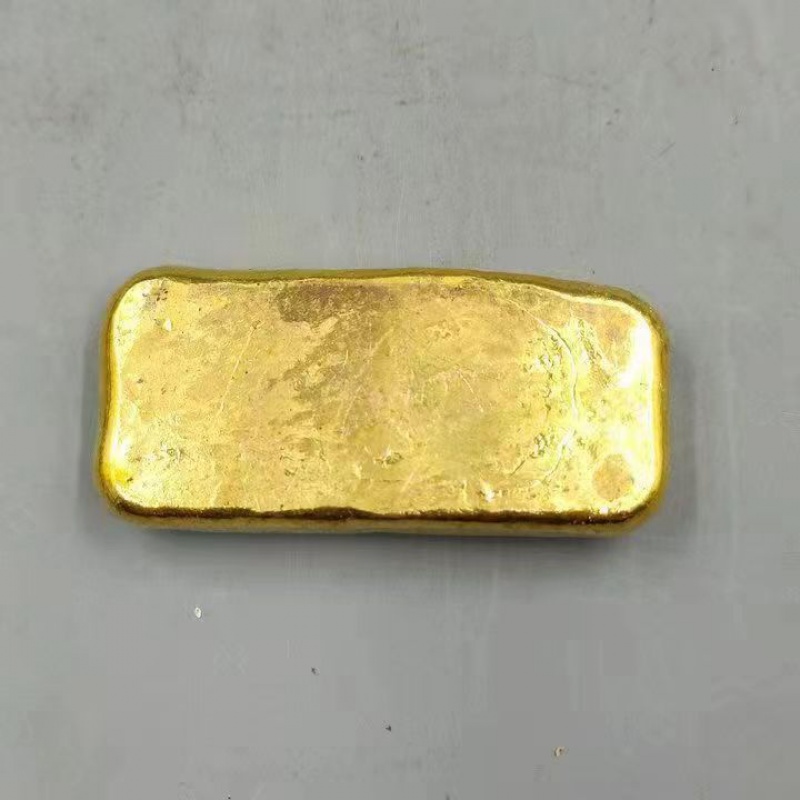 中國 漢寶 驗訖足金 驗査金條 大清金庫 上上足赤 雲龍雙昇龍金條