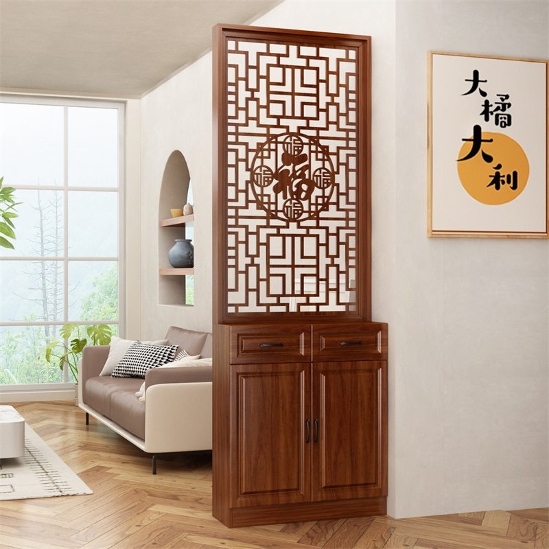 Screen Partition for Living Room 2024 New Model Modern Minimalist Facing the Entrance Door Entrance Cabinet New Chinese Style Storage Rack Shoe Cabinet Screen Partition for Living Room 2024 New Model Modern Minimalist Facing the Entrance Door Entrance Cabinet New Chinese Style Storage Rack Shoe Cabinet