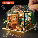 Хижина, конструктор, радужный деревянный домик, «сделай сам», подарок на день рождения, 3D