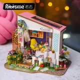 Хижина, конструктор, радужный деревянный домик, «сделай сам», подарок на день рождения, 3D