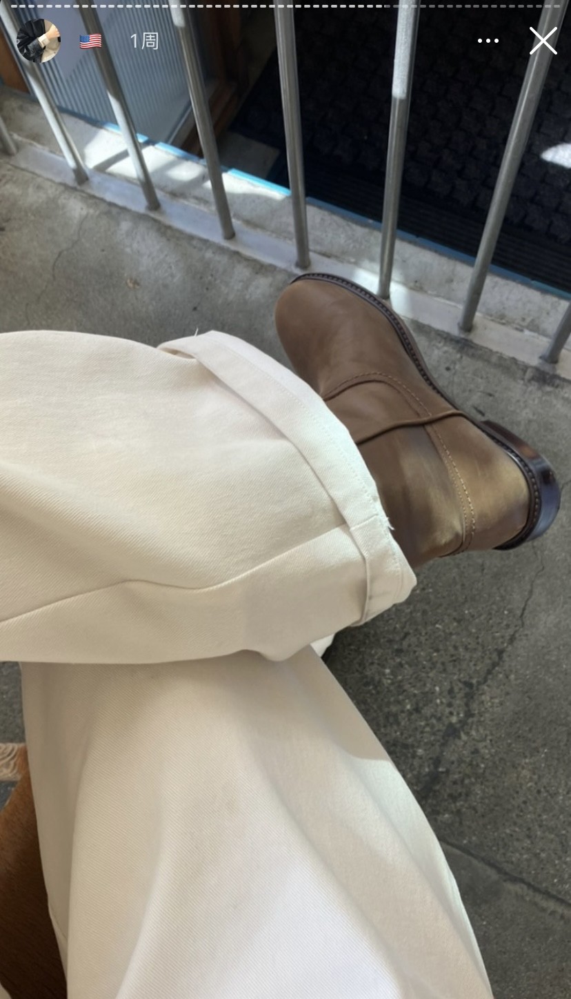 Now ~Korea HOWUS 1030611 cow leather v opening boots