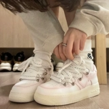 Tide, демисезонные туфли, универсальные розовые кроссовки, спортивная повседневная обувь для отдыха