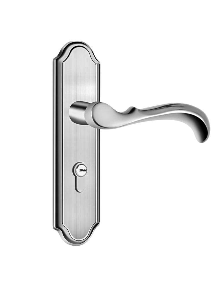 Neutral Door Lock 304 Stainless Steel Material Door Handle Lock Old Door Replacement Lock Indoor Solid Wood Door Room Door Lock