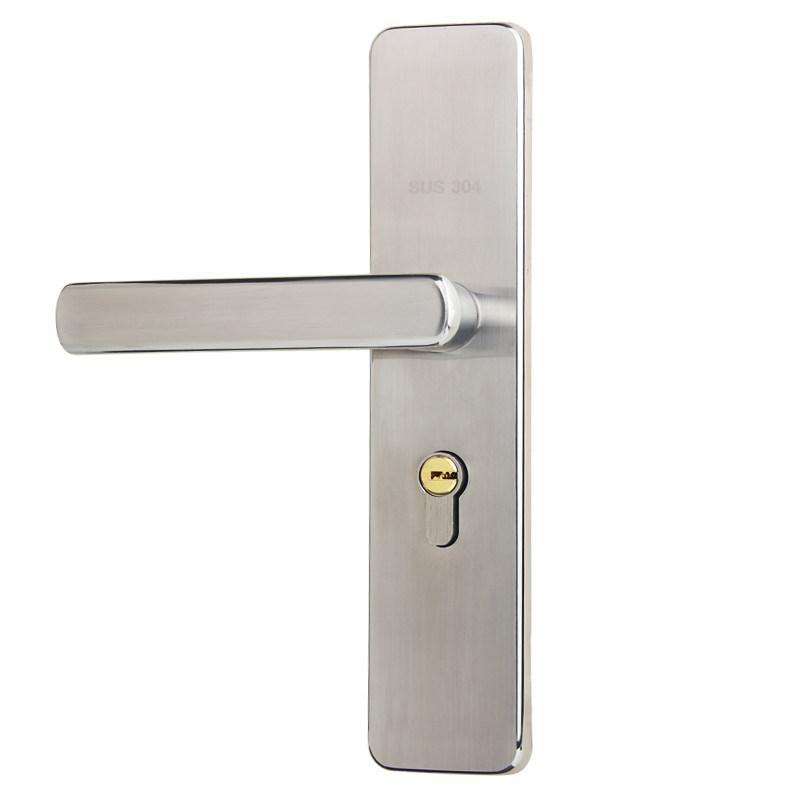 Magnetic Lock, Thickened Stainless Steel Door Lock, Silent Bedroom Lock, Indoor Household Door Lock, Bathroom Room Wooden Door Lock