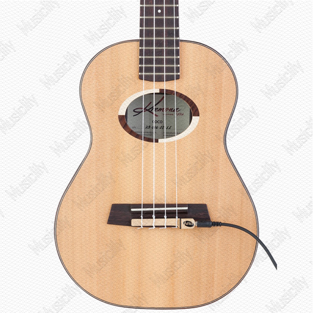 KNA Kona UK-1 Ukulele accessories external piezoelectric pickup with 3 5 to 6 5 connecting line without opening holes