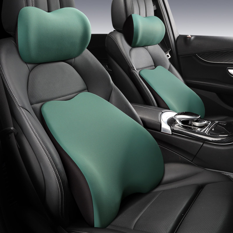 Memory Foam Car Pillow Neck Pillow Car Pillow Car Neck Pillow Waist Cushion Back Pillow Set Home Car