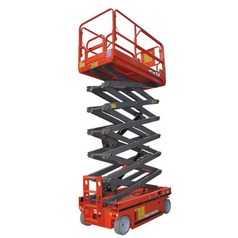 Automatic Climbing Vehicle Full Self-Propelled Scissor Lift Electric Hydraulic Mobile Work Platform Aerial Maintenance Vehicle