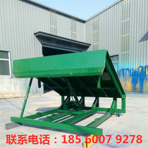 Manufacturer supply customized manual hydraulic Denton axle platform Container loading and unloading platform fixed den axle