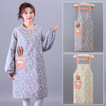 Japanese style apron new internet celebrity kitchen home cooking and catering special ladies beautiful fashion summer style