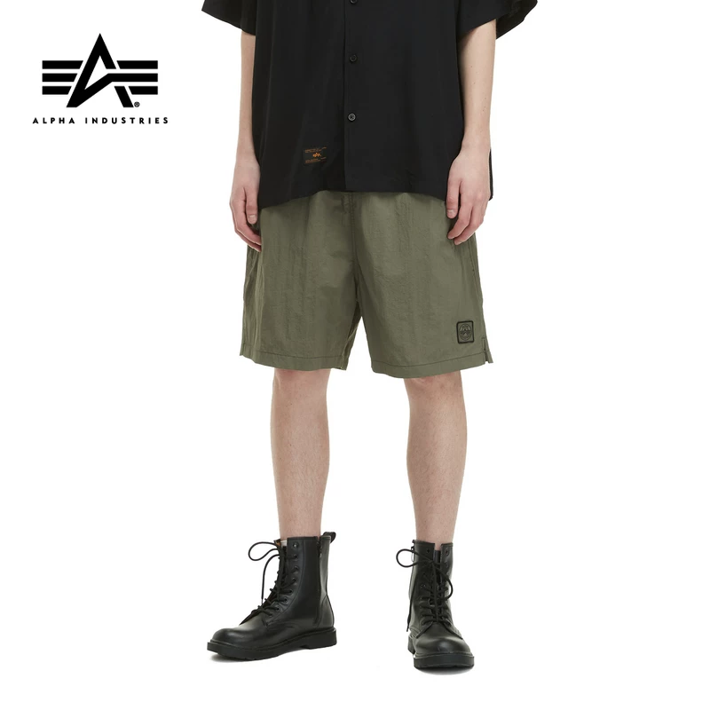 Alpha Industries Рабочие шорты мужские шорты на шнуровке 2025 лето
