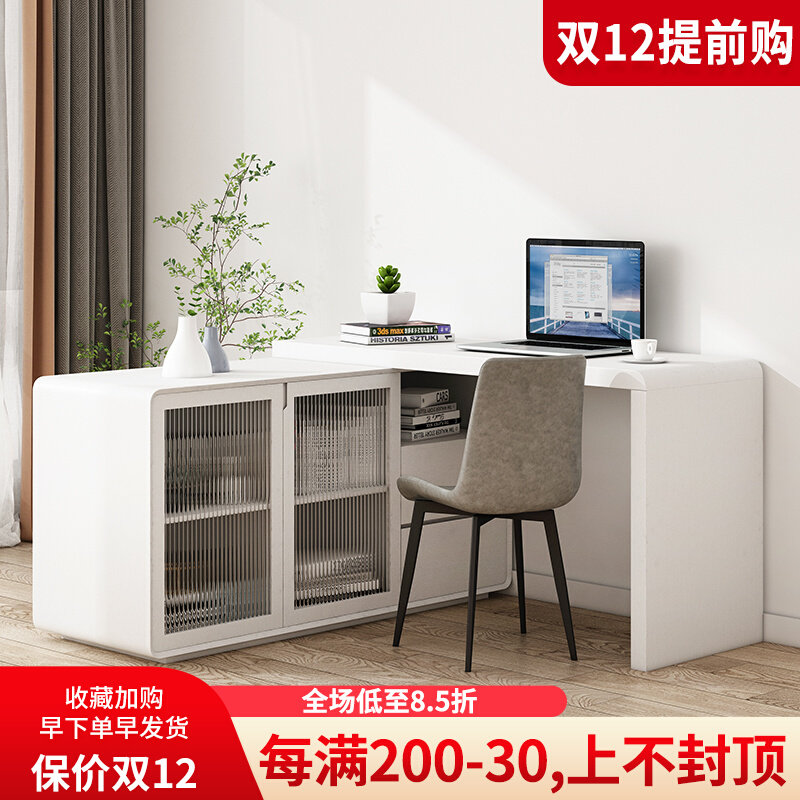 Desk living room home Nordic storage computer student study desk simple modern retractable minimalist desk