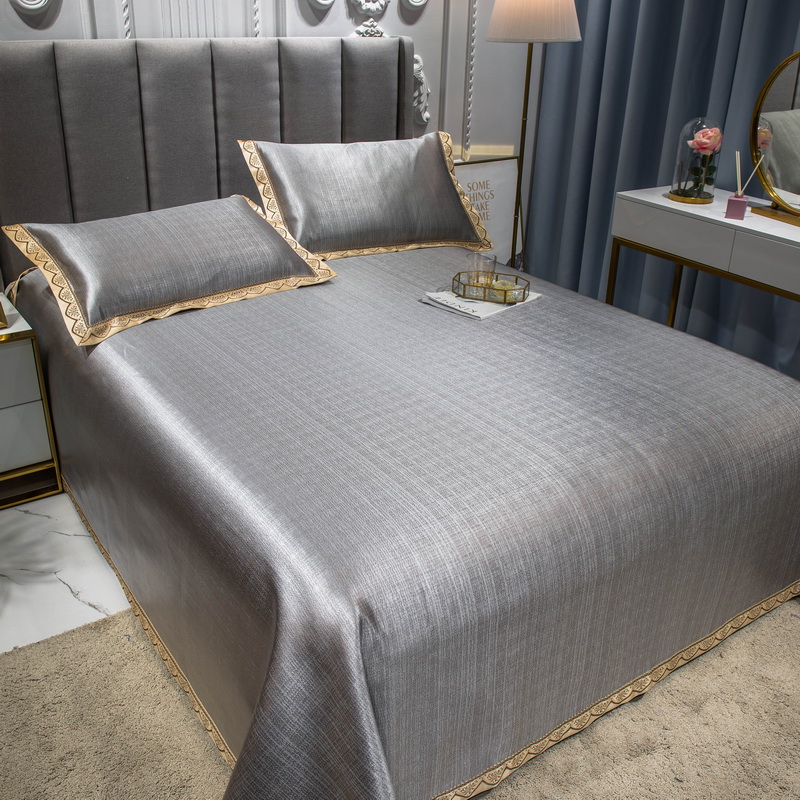 Summer high-end ice silk cool mat mattress Three sets of washable new summer air conditioning XI Foldable bed linen-Taobao