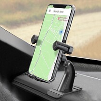 Mobile phone bracket vehicle instrument table universal paste gravity support medium console navigation rack