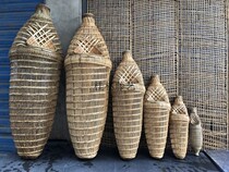 Main Cage Bamboo Cage Traditional craft fish basket fish gear collection basket fishing gear folk workers