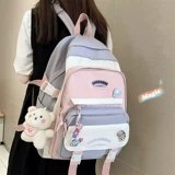 Ранец, брендовая милая сумка через плечо, вместительный и большой рюкзак, для средней школы