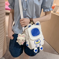 Синий отправьте немного белого кролика подвеска