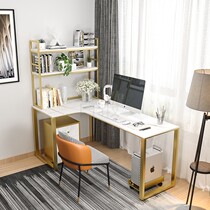Slate corner integrated computer desk office desk corner desk single modern simple combination Nordic light luxury