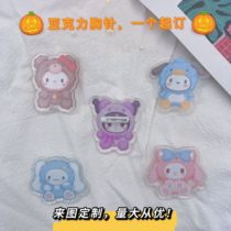 Acrylic Badge Customization Times Youth League Cai Xukun with Creative Cartoon Cute Support Badge Customized