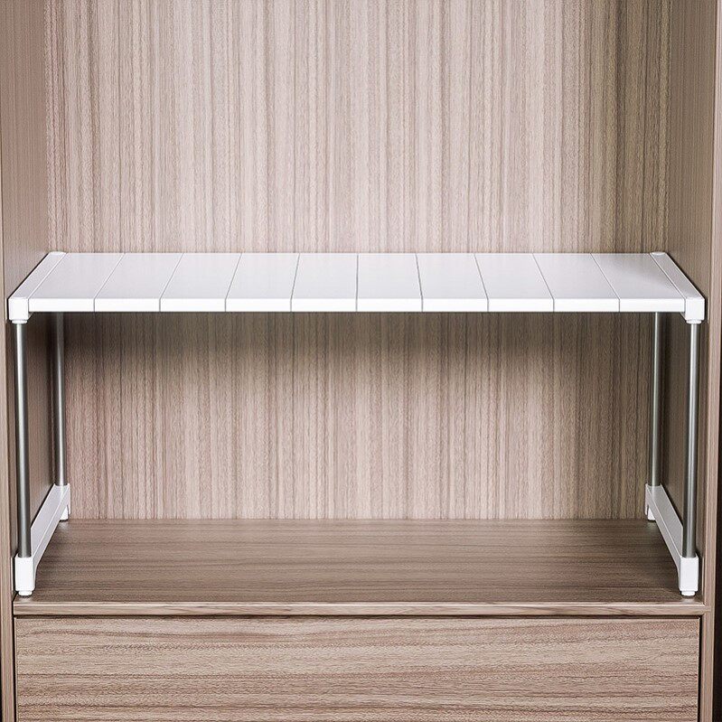 Shelf-saving space separation box for shelves in kitchen cupboards with shelving divider stratified cabinets-Taobao
