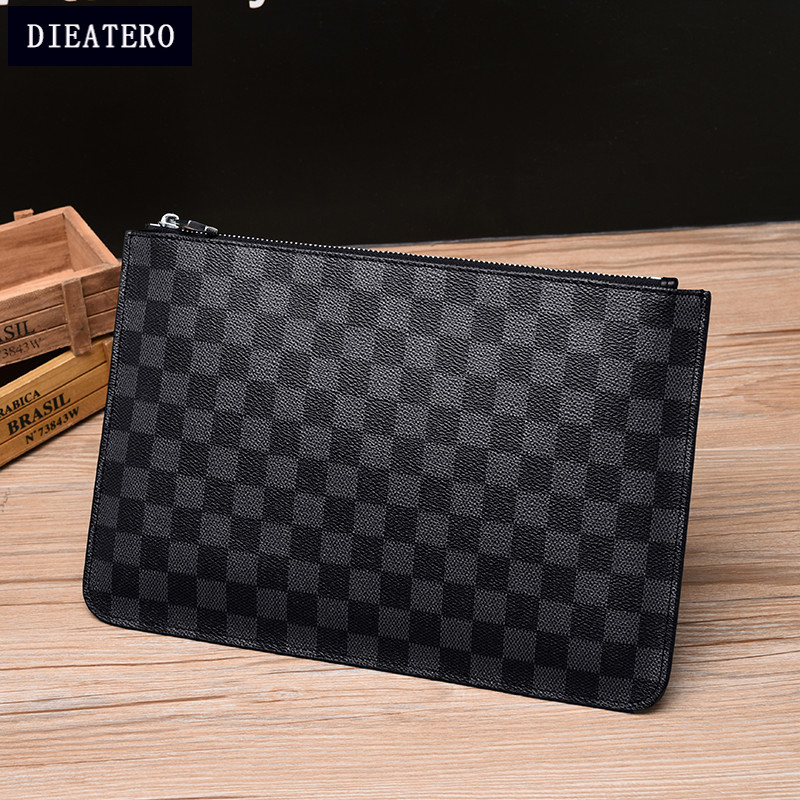 European and American tide brand men's and women's bags business long version wallet clutch clutch clutch bag clip bag envelope bag