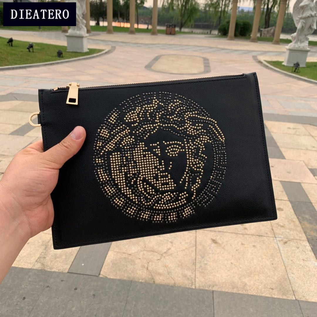Men's New Casual Ultra-thin Envelope Bag Clutch Men's Youth Fashion Trend Personality Net Red Wallet Bag