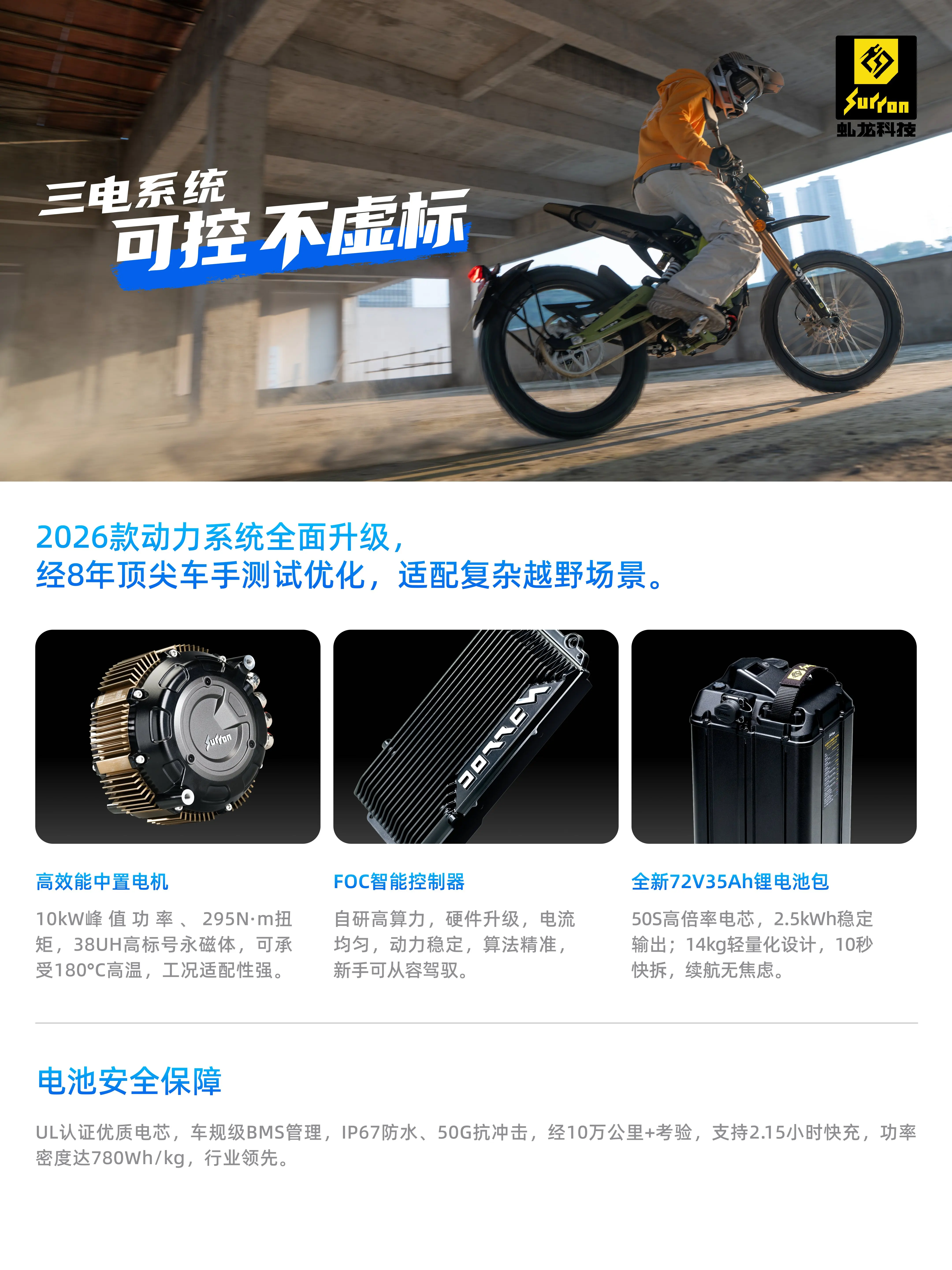 Последний Qiulong Qingfeng 2026 автоматическая наклоняемая головка 10 кВт электрический внедорожный мотоцикл является первой партией