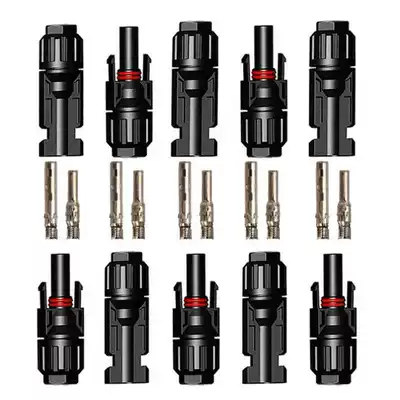 MC4 photovoltaic connector solar panel mc4 connector photovoltaic panel waterproof connector MC4 waterproof male and female plug