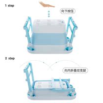 Baby bath tub Baby tub bucket folding bath Childrens bath Large swimming can be used for newborn household Household