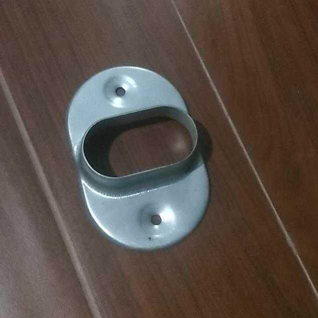 Special seat tube holder oval tube seat tube sleeve for zinc steel guardrails