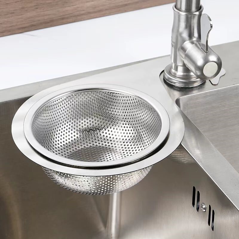 Kitchen Sink Swan Drain Basket Stainless Steel Drain Rack Dry and Wet Separation Hook Garbage Filter Basket Leftovers Kitchen Sink Swan Drain Basket Stainless Steel Drain Rack Dry and Wet Separation Hook Garbage Filter Basket Leftovers