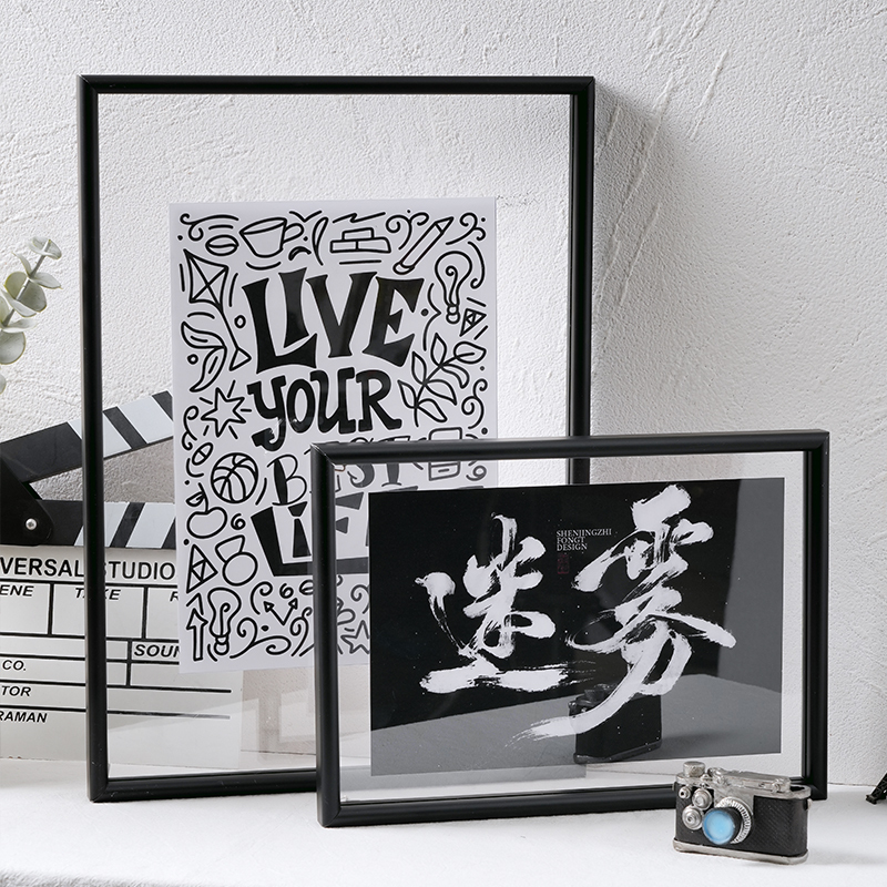 Aluminum Alloy Picture Frame Outer Frame Acrylic Photo Frame 12inch Photo Frame Modern Poster Frame Picture Frame Mounting Frame Outer Frame
