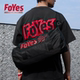 FoYes fitness bag large capacity fitness shoulder bag trendy bag hiking bag single shoulder basketball training bag for men and women