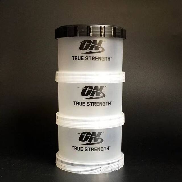 Muscle Technology Protein Powder Box Fitness Portable Milk Powder Distribution Box Plastic Funnel Fitness Supplement Shaker Cup