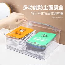 Wash-up table containing box flow mask containing box dust-proof transparent with cover table dresser Dormitory Cosmetic Bath