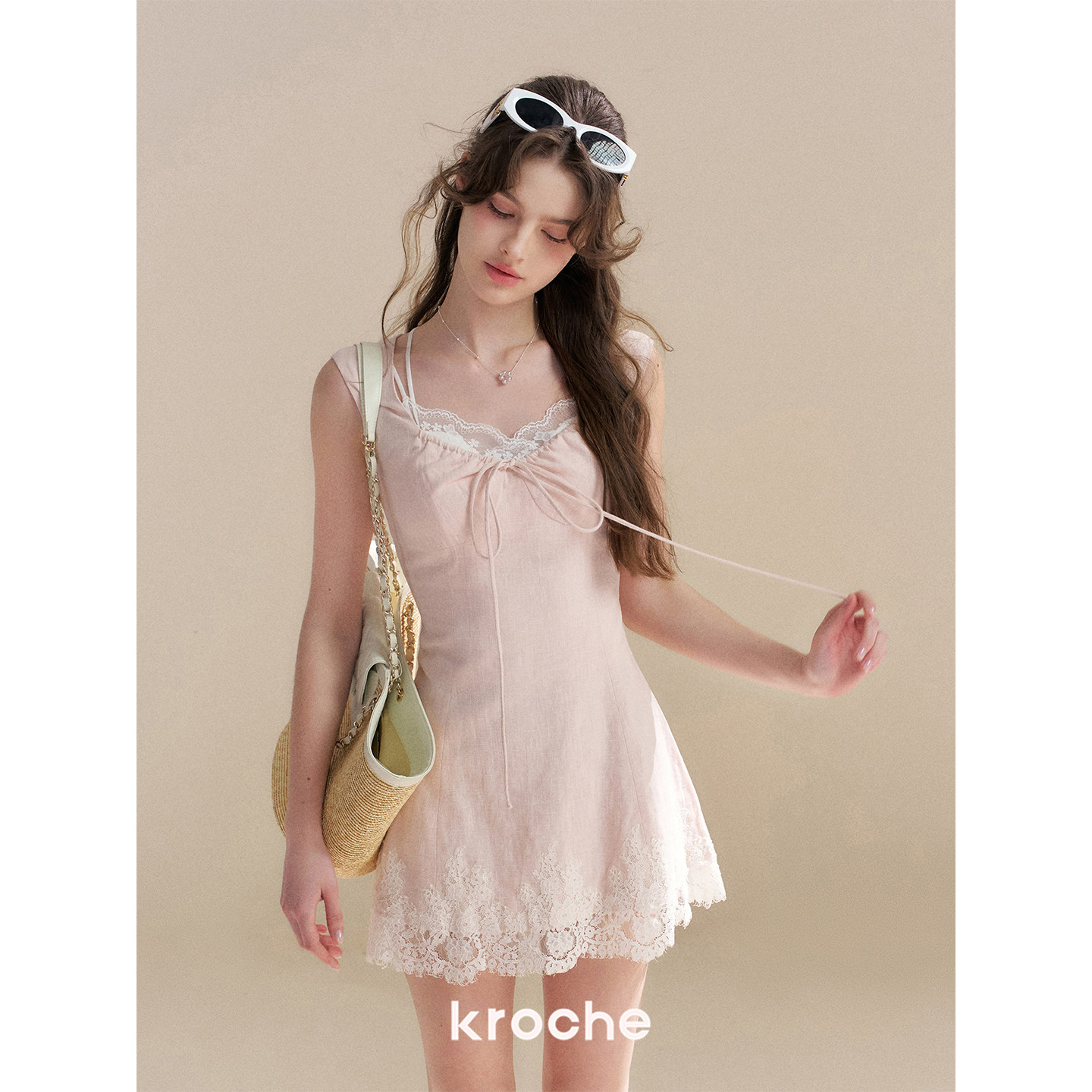 KROCHE レース ワンピース