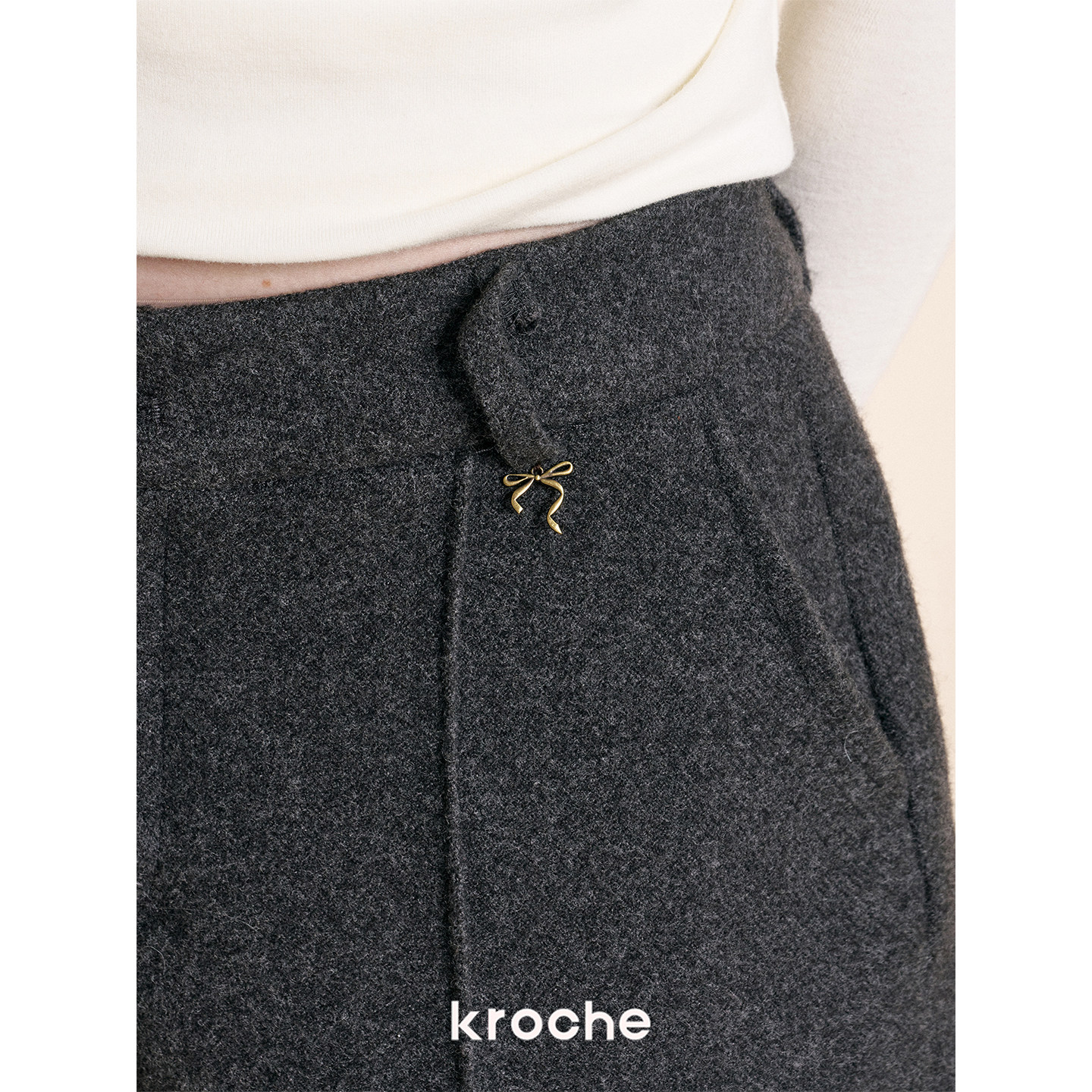 KROCHE ストレート パンツ KLC7025