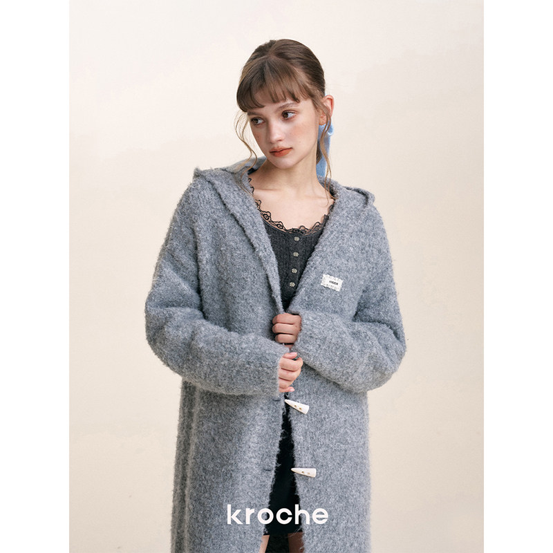 KROCHE フード付き ニット KB4535