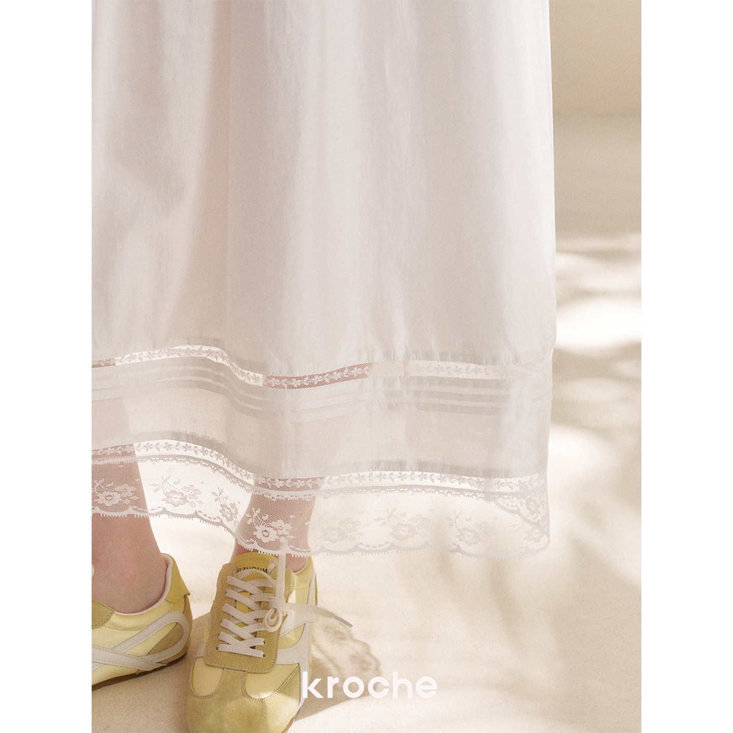 KROCHE レース スカート KD4056