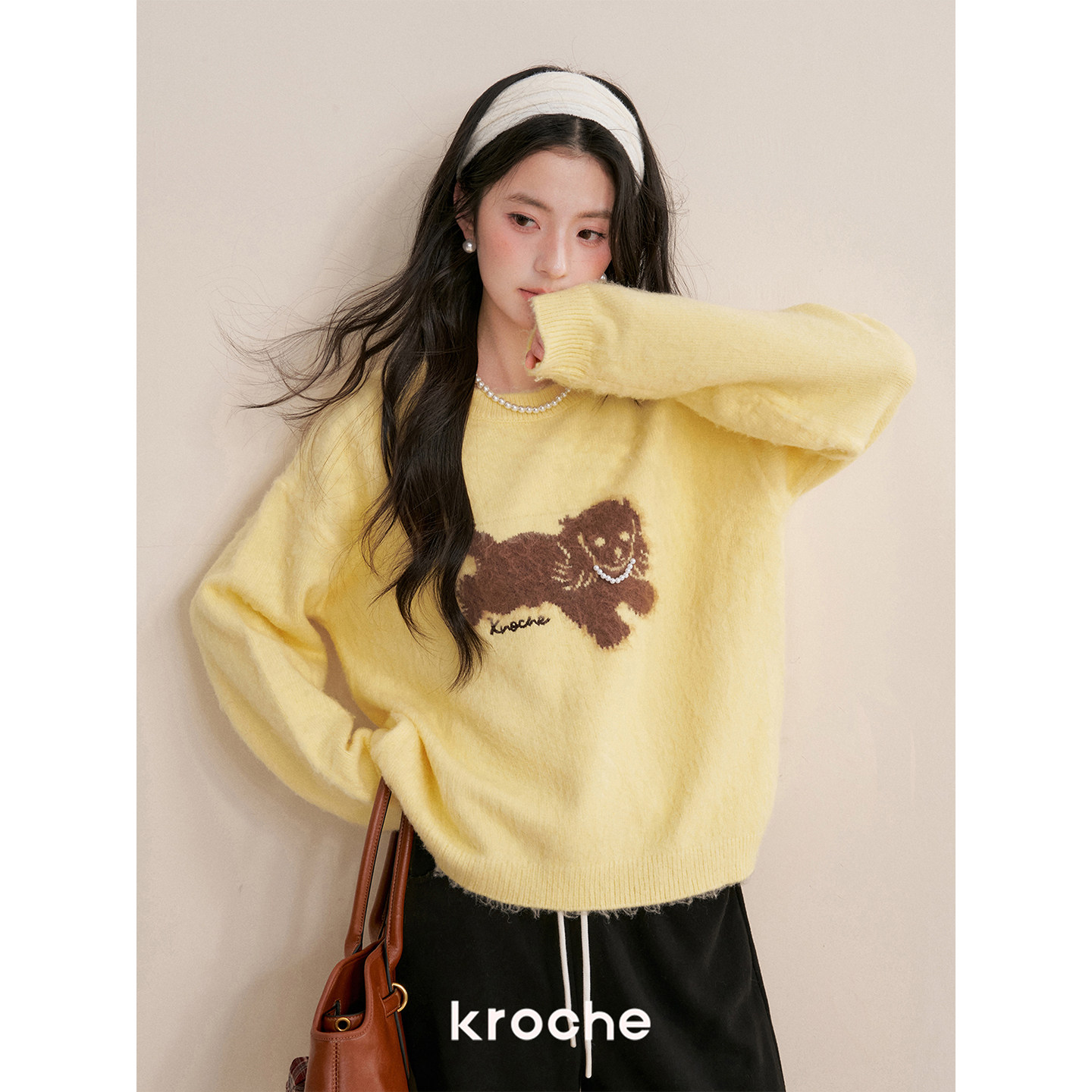 KROCHE ジャカード ニット KP1040