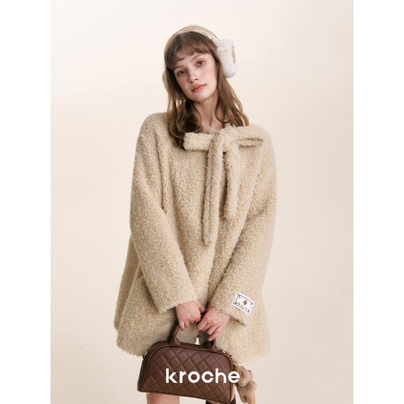 KROCHE リボン コート KB4529