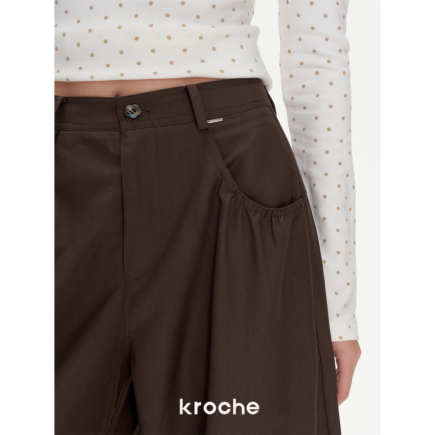 KROCHE ワイド パンツ KL9062