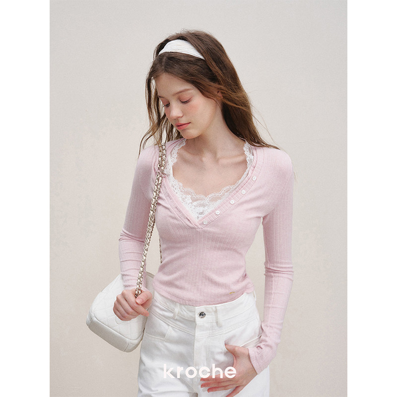 KROCHE レース ニット KB5115