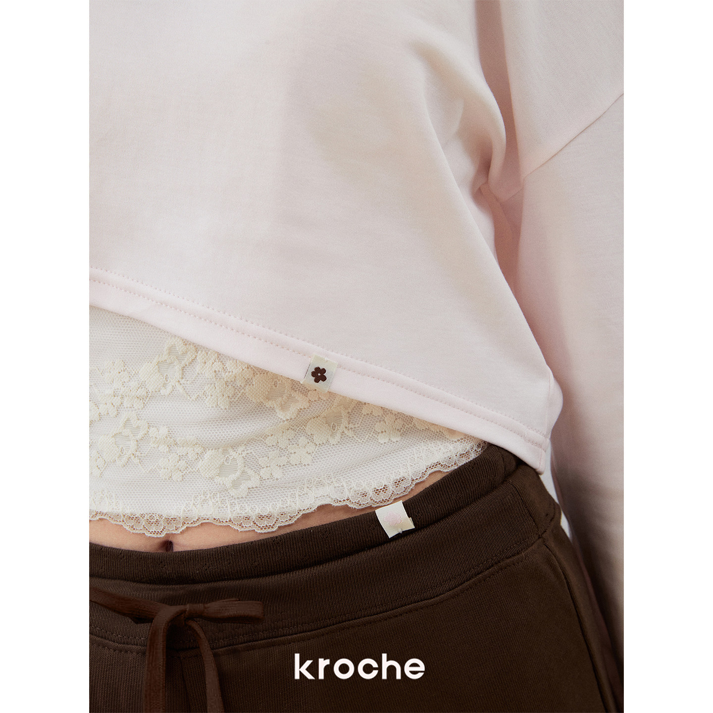 KROCHE アシンメトリー ストレート セットアップ