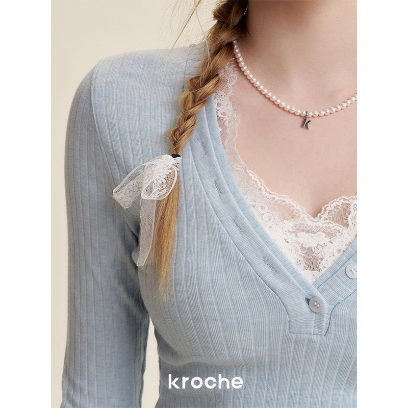 KROCHE レース ニット KB5115