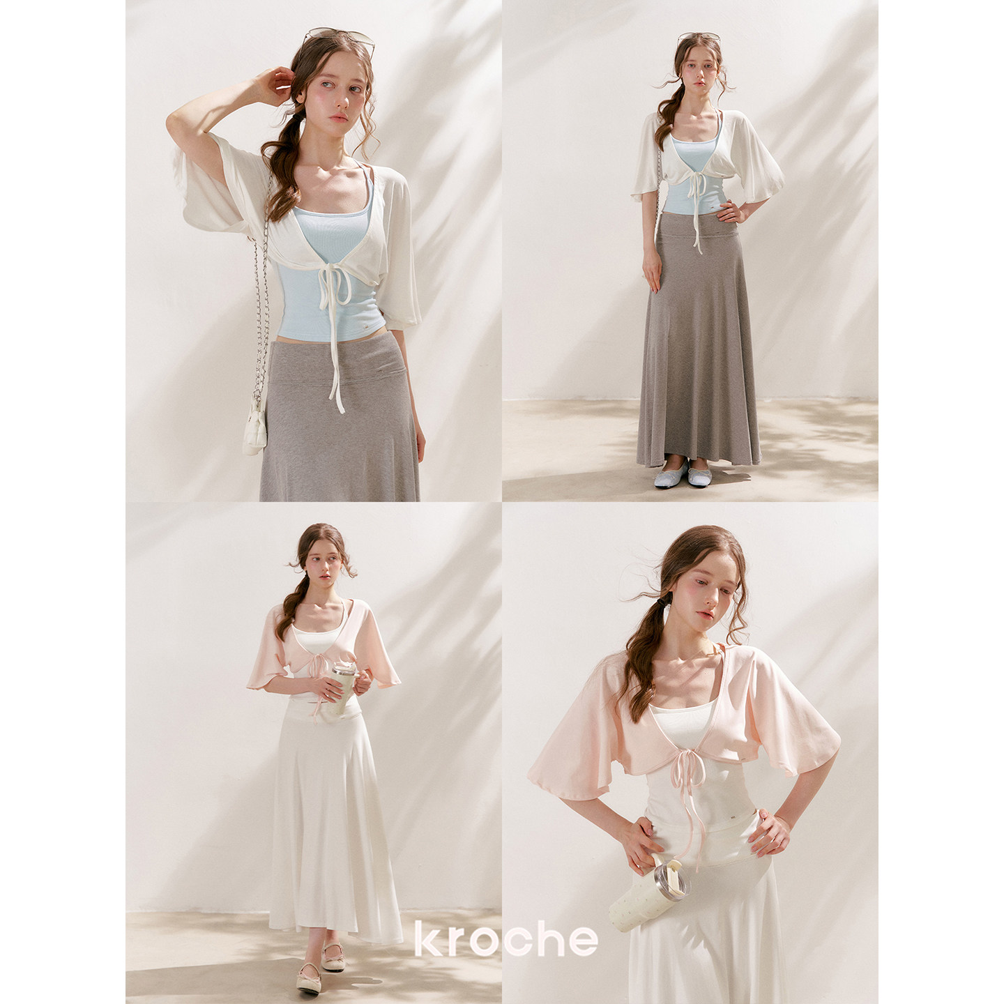 KROCHE ホルターネック Tシャツ KPK8070