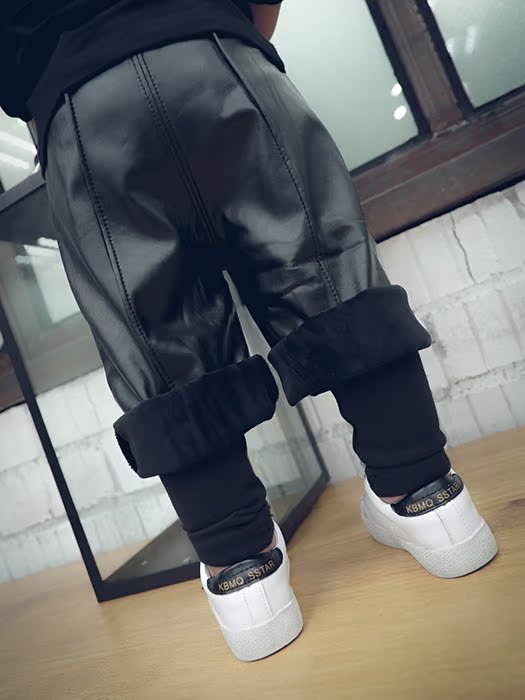 Pantalon garcon en cuir - Ref 2054769 Image 17