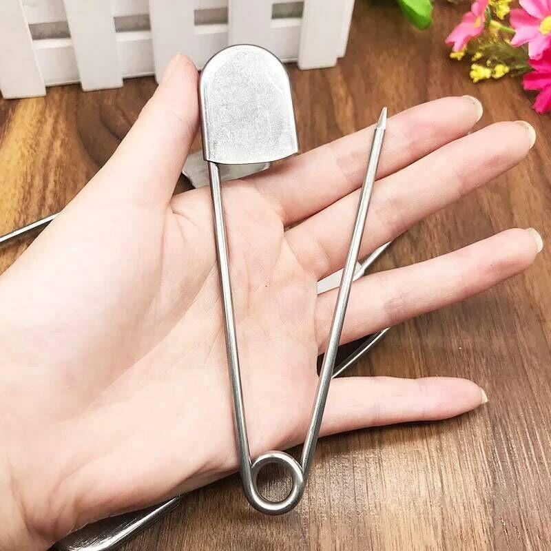 Large pin oversize Large and thicker enlarge Number of pins stainless steel wire buckle needle safety insurance