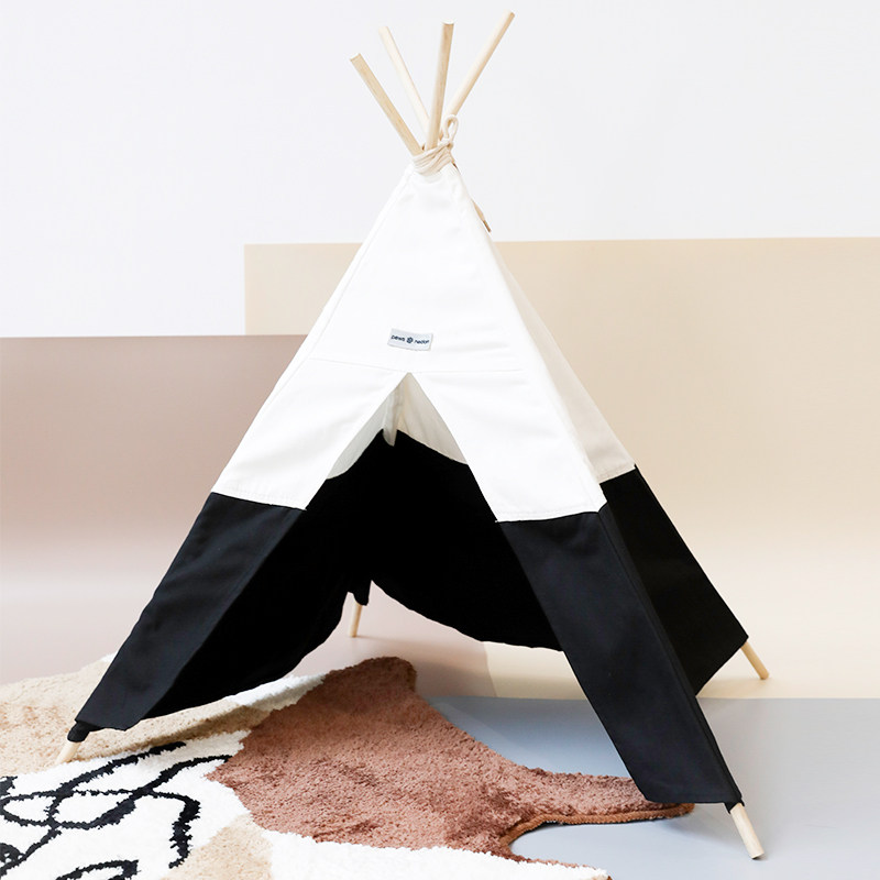 Pet Tent All Season Universal Cat Bed Kennel Nordic Wind Semi-Enclosed Small And Medium Dog Pet Supplies Can Be Removed